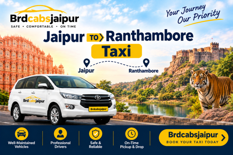 Jaipur to Ranthambore Taxi